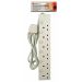 6 Gang Individual Switched Socket