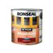 Ronseal  10 Year Woodstain -  Mahogany 750ml