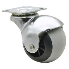 Castor Swivel Grey Ball 50mm - 50kg 