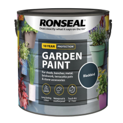 Ronseal Garden Paint Blackbird 750ml